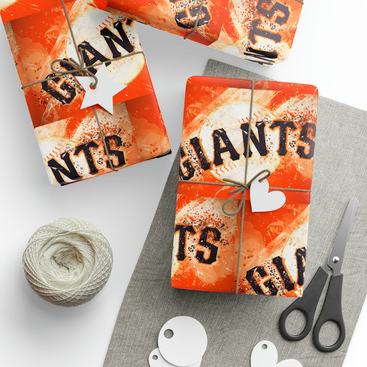 San Francisco Giants Baseball MLB Geburtstagsgeschenkpapier Urlaub