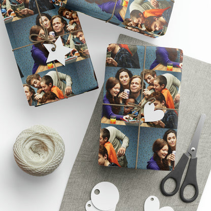 Shameless TV Show Birthday Gift Wrapping Paper Holiday