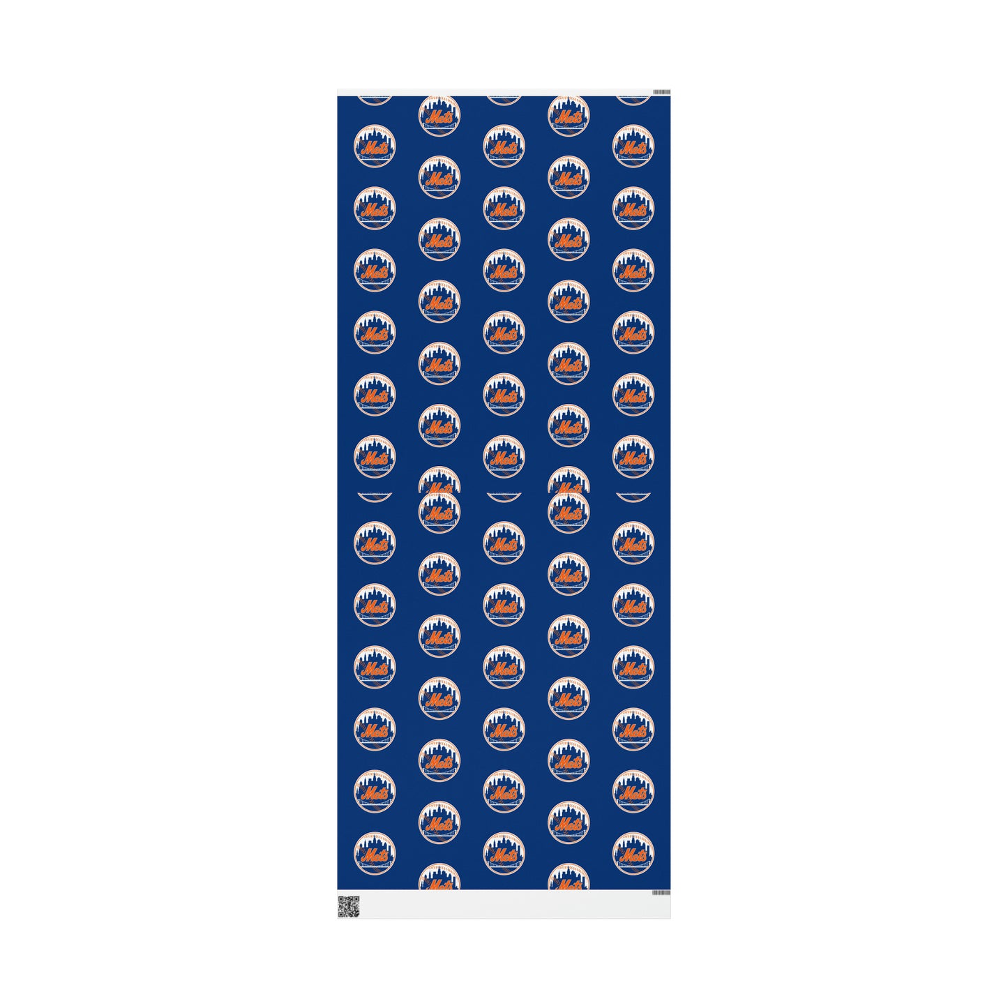 New York Mets Baseball MLB Birthday Gift Wrapping Paper Holiday