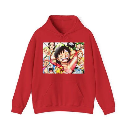 One Piece Monkey Luffy Jimbei Nico Nami Unisex Heavy Blend Hooded Sweatshirt