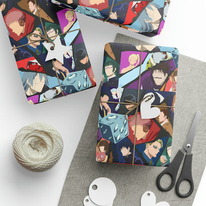 Jujutsu Kaisen Anime Cartoon Birthday Gift Wrapping Papers