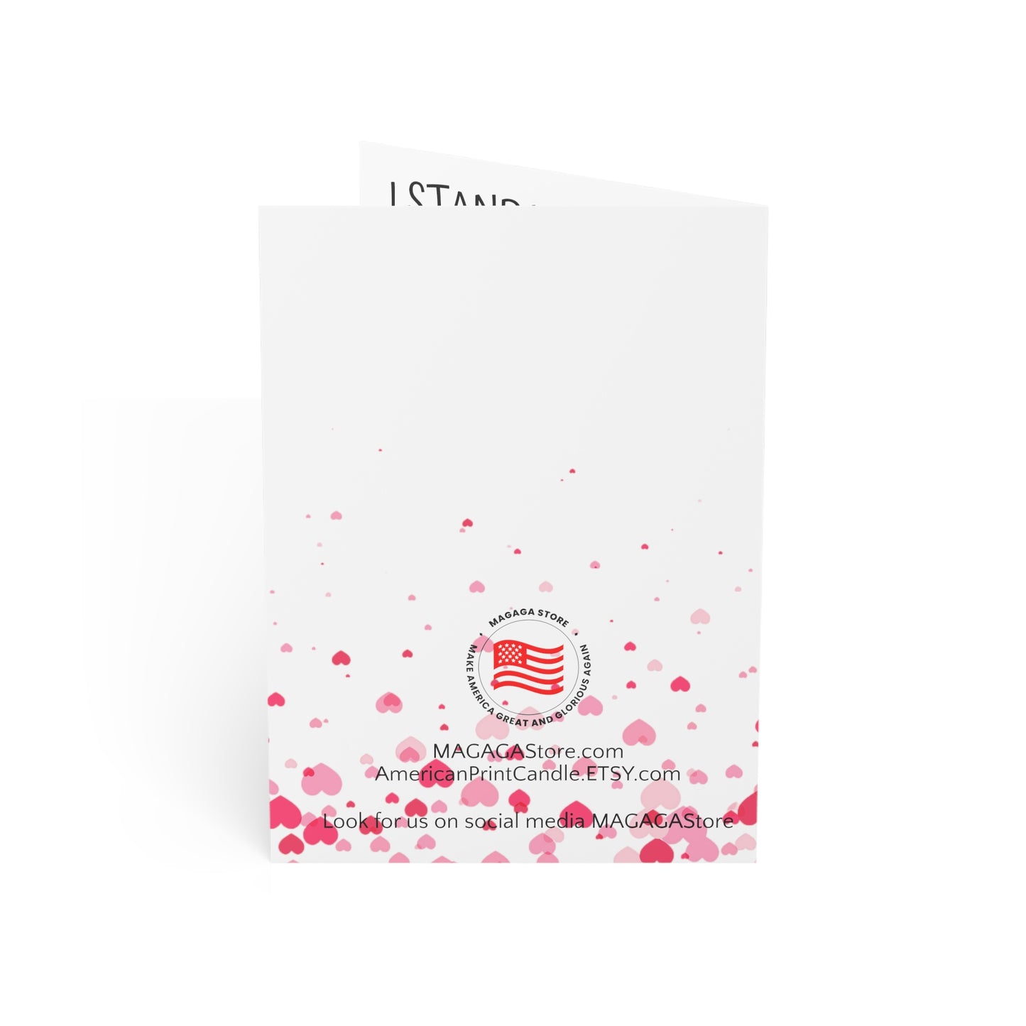 I love you like Trump loves Texas MAGA Anniversary or Mother's Day Card Gift