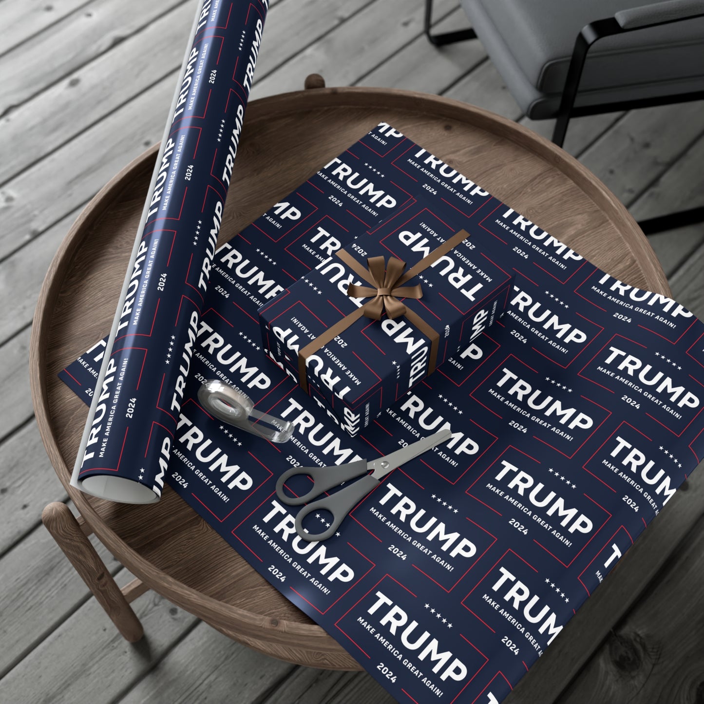 Trump 2024 90GSM Make America Great Again MAGA Christmas Gift Present Wrapping Papers