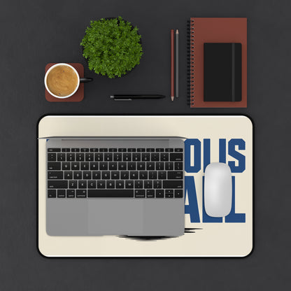 Indianapolis Football High Definition Print Non Slip Desk Mat Office Home Mouse Pad Sports Fan Gift Ultra Smooth Surface Rubber Backing