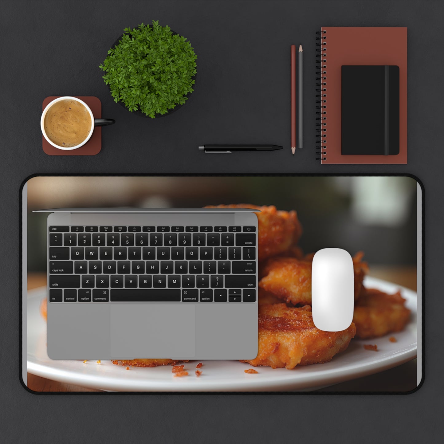 Chicken Nuggets Realistic High Definition Desk Mat Mousepad