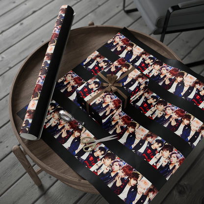 BTS Jimin Jungkook Suga holiday present Birthday Gift Wrapping Papers