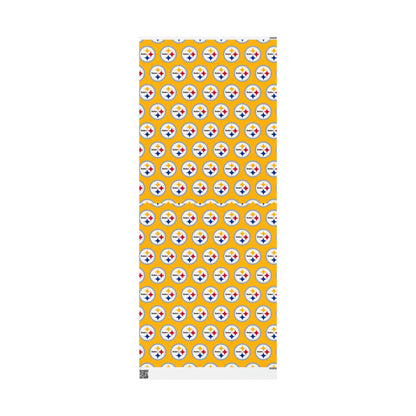 Pittsburg Steelers NFL Football Birthday Gift Wrapping Paper Holiday