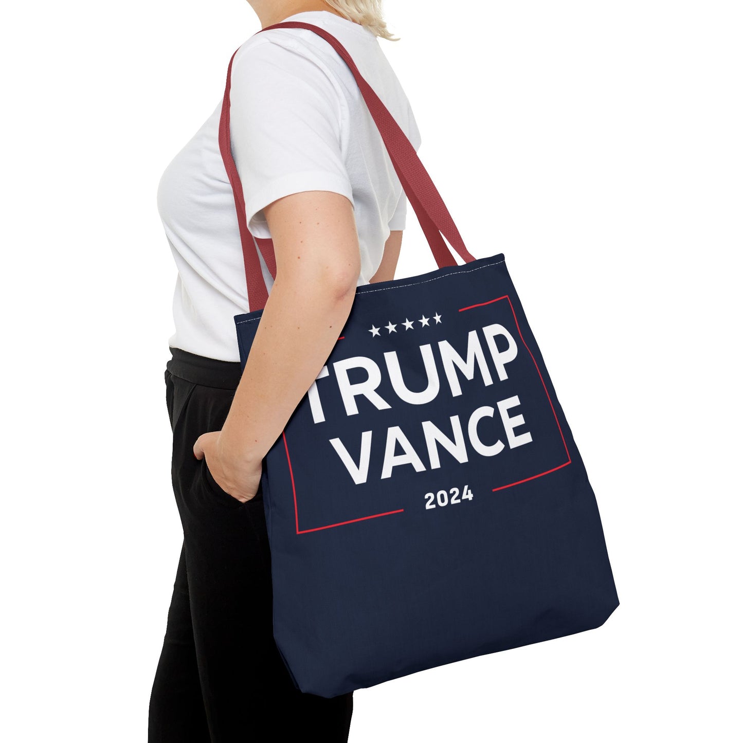 Trump Vance 24 MAGA Rally Durable Heavy Duty Tote Bag