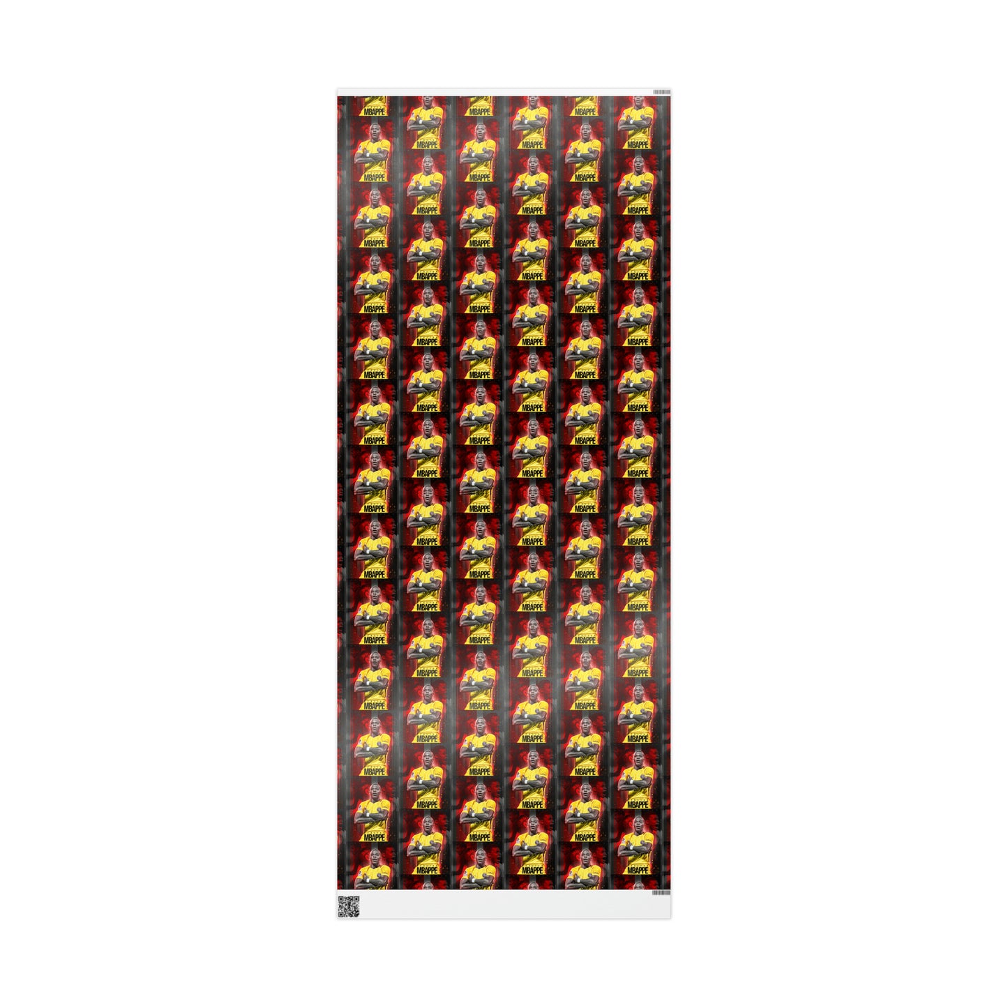 Kylian Mbappé Paris Saint-Germain Birthday Gift Wrapping Paper Holiday