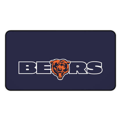 Chicago Bears Mascot Blue NFL Football High Definition PC Desk Mat Mousepad