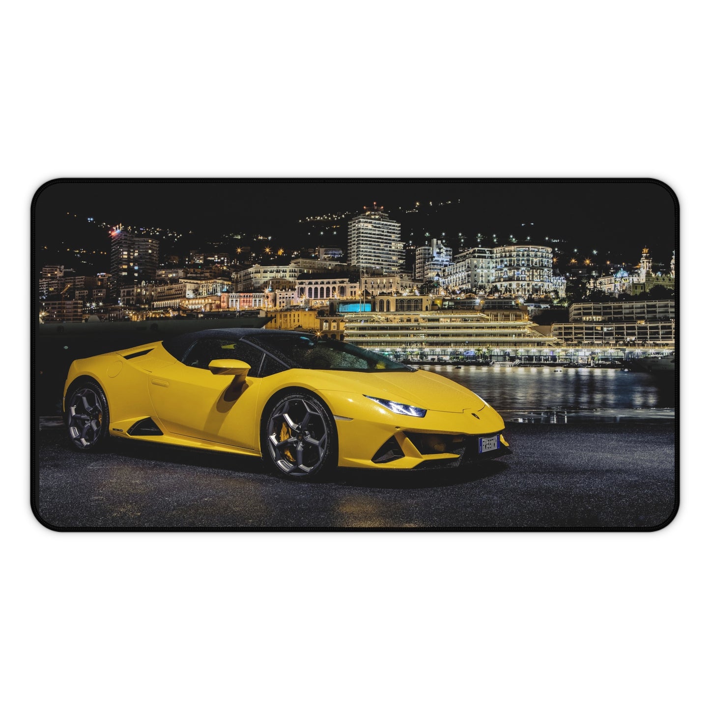 Lamborghini Cityscape High Definition Super Car Office Home Desk Mat Mousepad