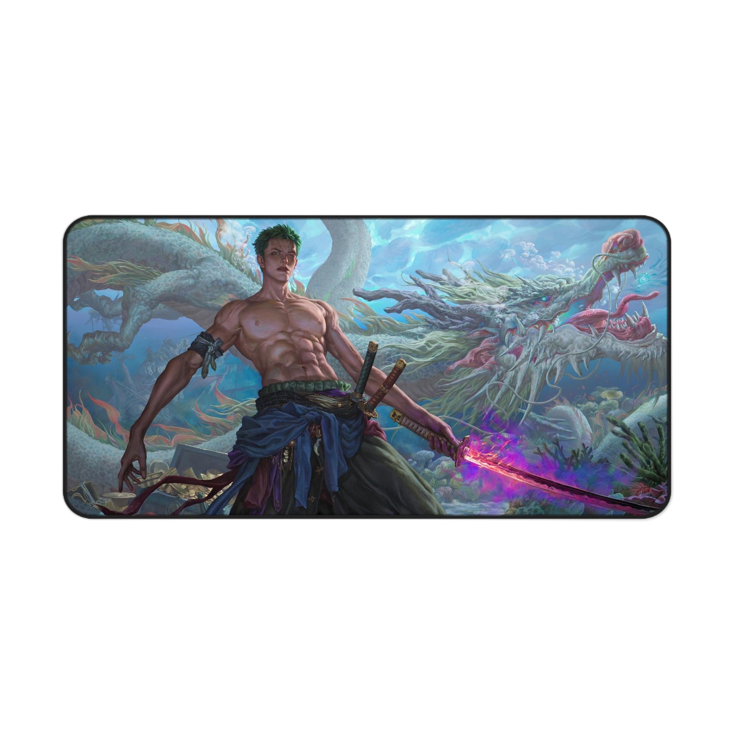 Roronoa Zoro One Anime Piece Cartoon High Definition PC Desk Mat