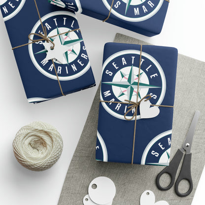 Seattle Mariners Baseball MLB Geburtstagsgeschenkpapier Urlaub