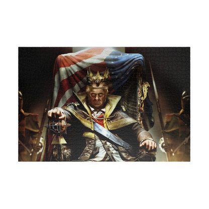 Trump King Emperor chipboard High-Definition Printed Puzzle (252, 520, 1014-piece)