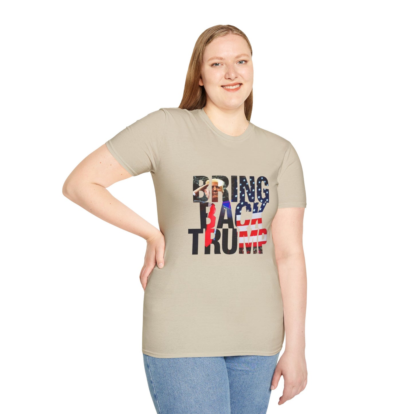 Bring Back Trump Unisex Softstyle T-Shirt zurück