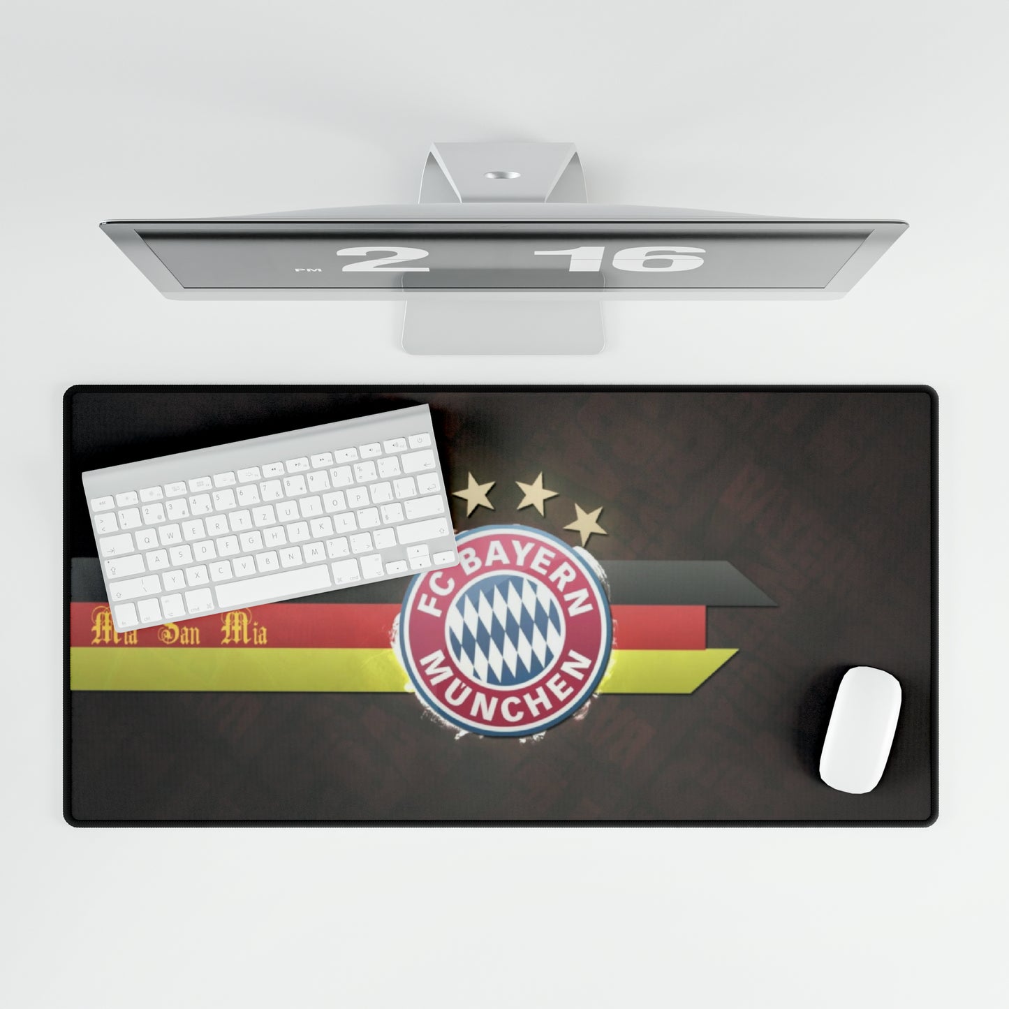 FC Bayern München Premier League Fußball Futbol High Definition Schreibtischunterlage Mousepad