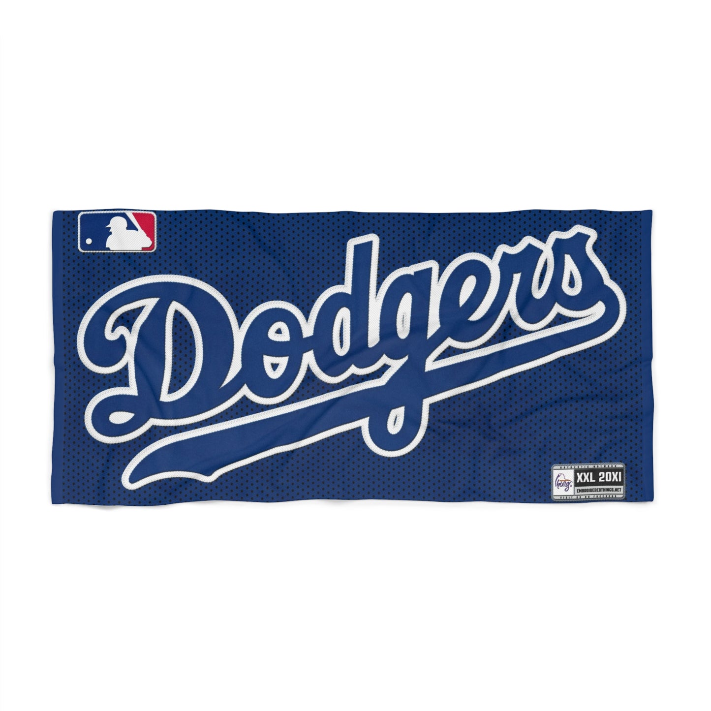 Los Angeles Dodgers MLB Baseball High-Definition Jumbo Ultra Soft Beach Towel