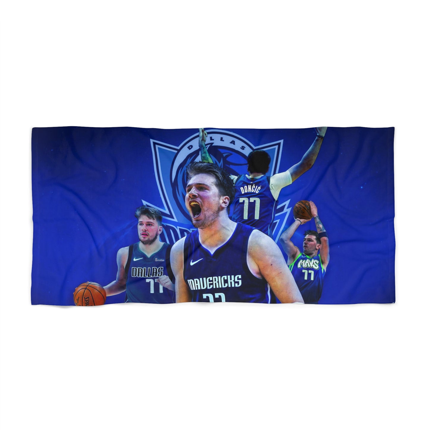 Luka Doncic Mavs Basketball Jumbo Soft Beach Towel Dallas