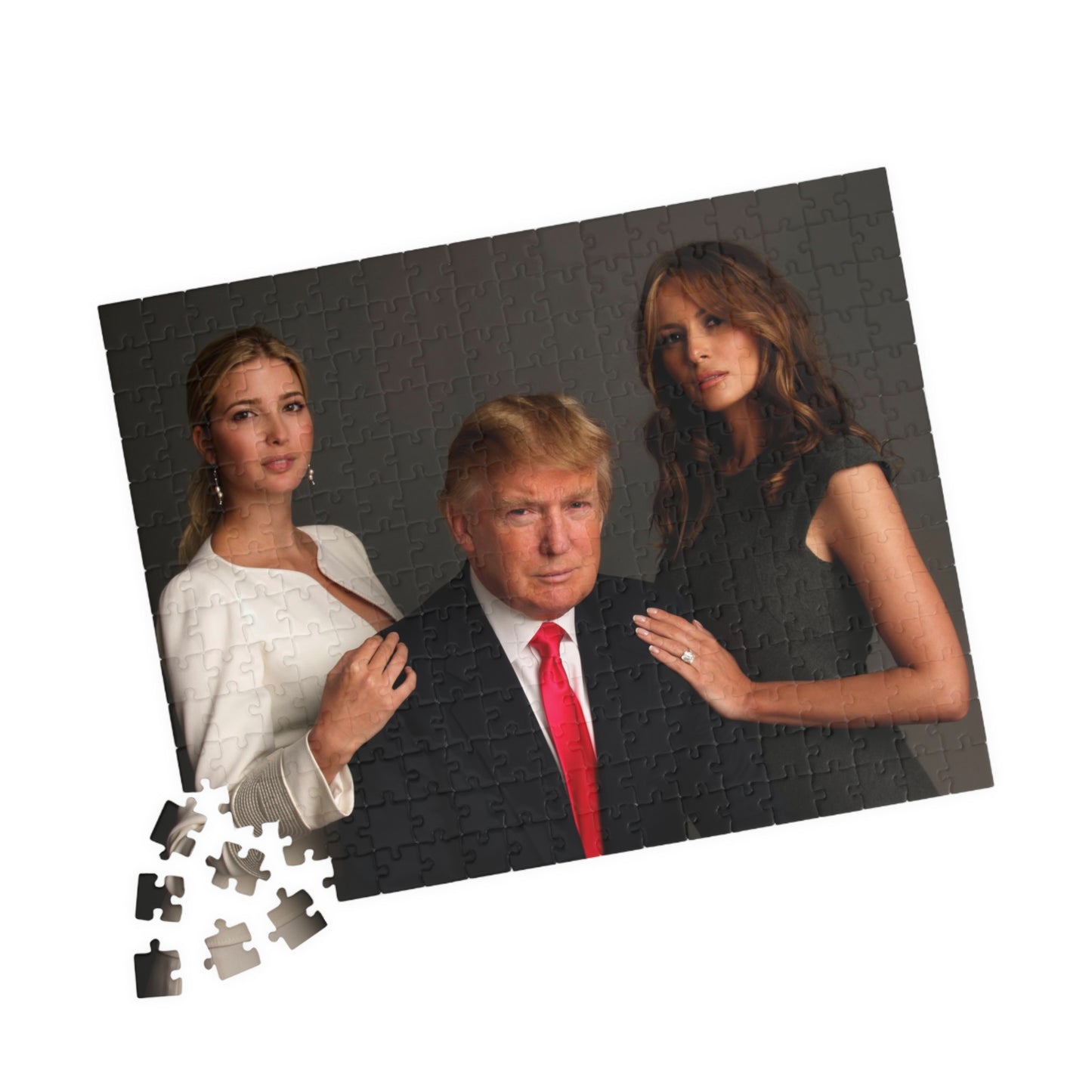 First Family Trump chipboard High-Definition Printed Puzzle (252, 520, 1014-piece)