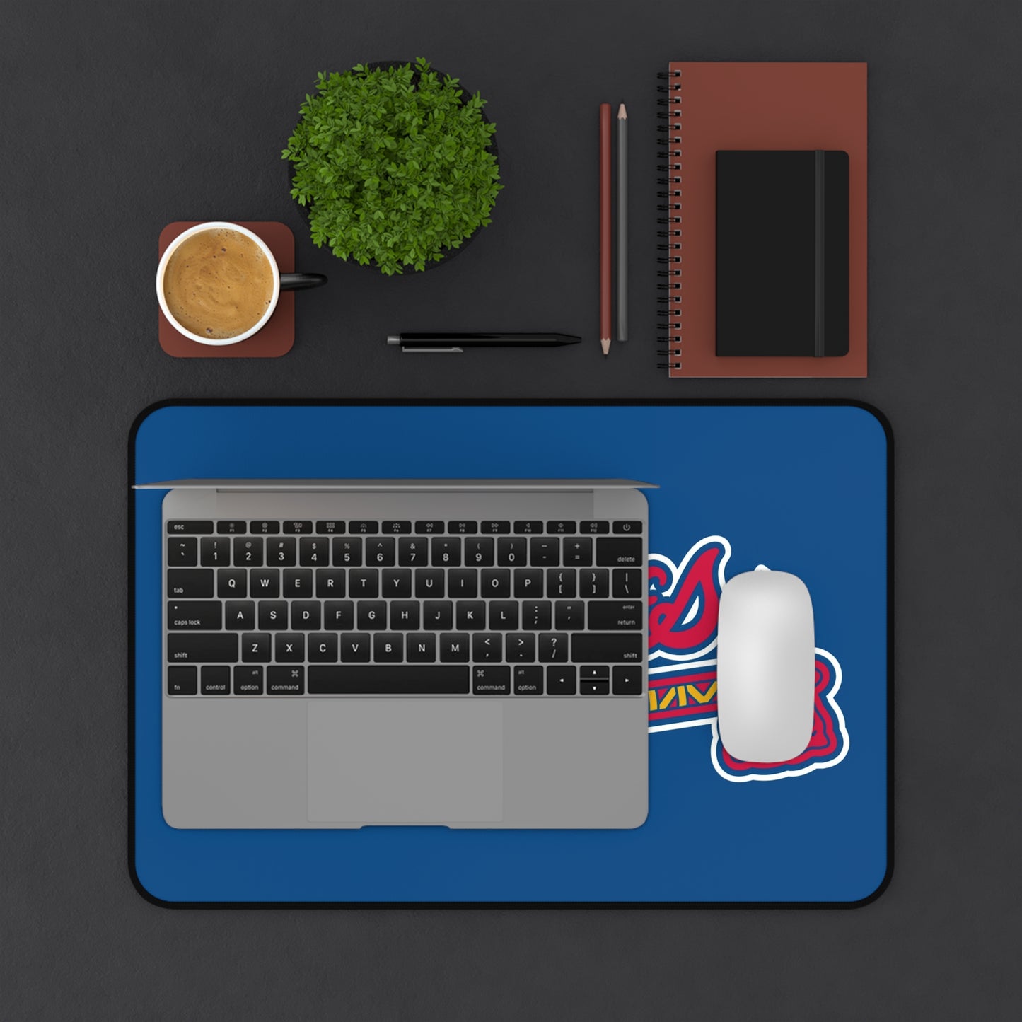 Atlanta Braves Baseball MLB High Definition Mouse Pad Office Non Slip Desk Mat