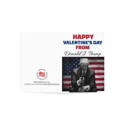 Happy Valentine's Day From Donald J. Trump Greeting Card