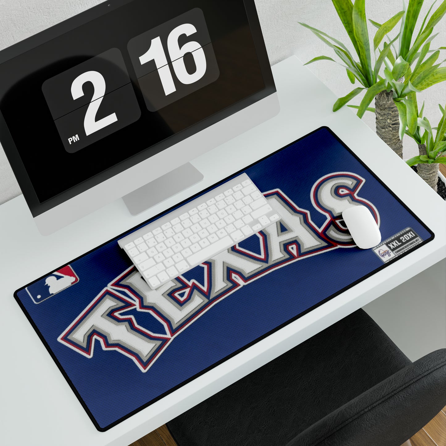 Texas Rangers Jersey look MLB Baseball High Definition Desk Mat Mousepad