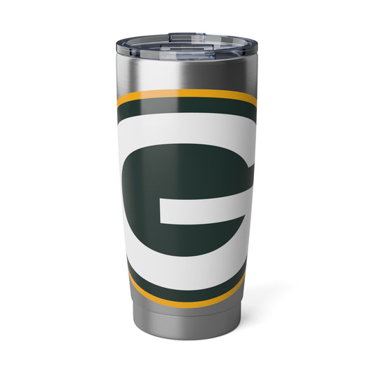 Green Bay Packers Logo Edelstahl Vagabond 20oz Trinkbecher
