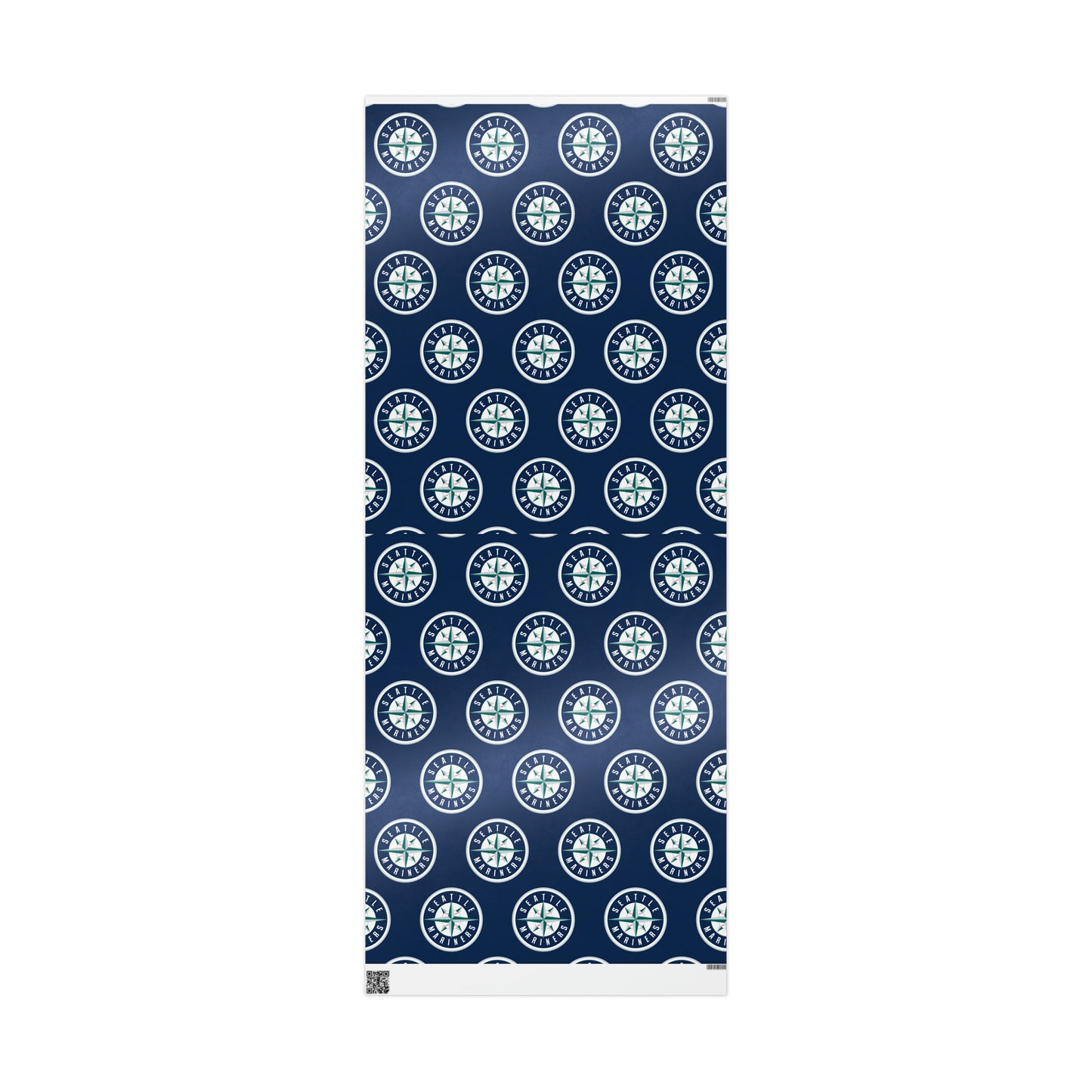 Seattle Mariners Baseball MLB Birthday Gift Wrapping Paper Holiday