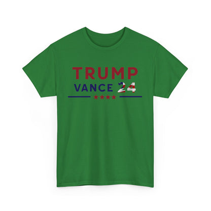 Trump Vance 24 MAGA Unisex Heavy Cotton Tee