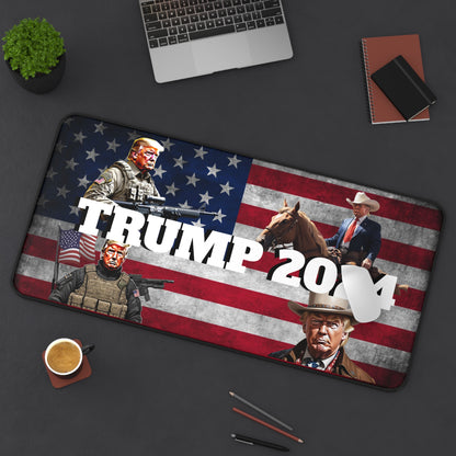 Trump 2024 Soldier Cowboy MAGA American Desk Mats