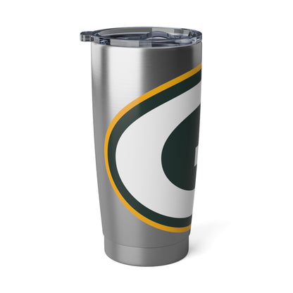 Green Bay Packers Logo Stainless Vagabond 20oz Tumbler