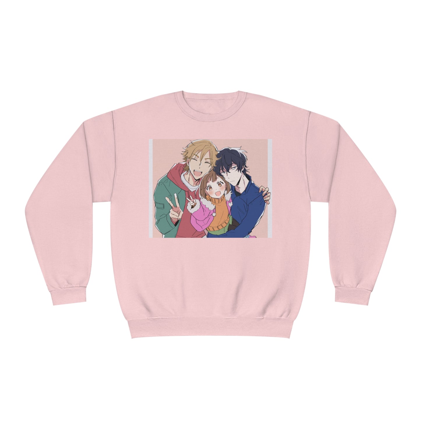 Buddy Daddies Anime Cartoon Unisex NuBlend® Crewneck Sweatshirt