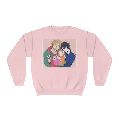 Buddy Daddies Anime Cartoon Unisex NuBlend® Crewneck Sweatshirt