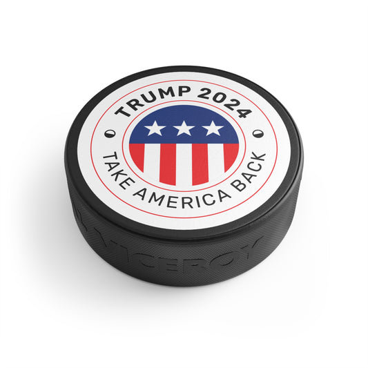 Trump Take America Back 2024 MAGA Hockey Puck Viceroy