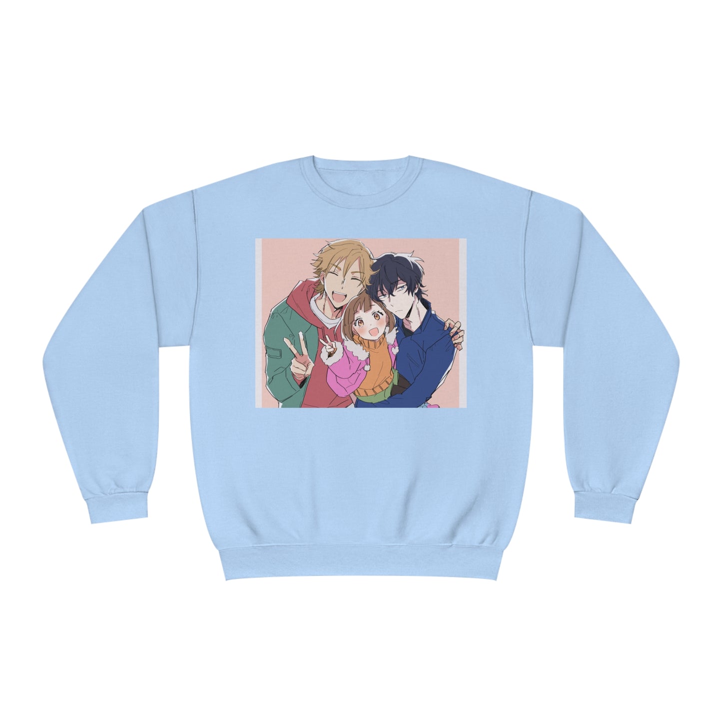 Buddy Daddies Anime Cartoon Unisex NuBlend® Crewneck Sweatshirt