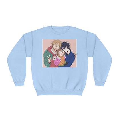 Buddy Daddies Anime Cartoon Unisex NuBlend® Crewneck Sweatshirt