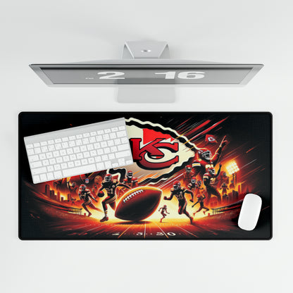 Kansas City Chiefs NFL Football High Definition Desk Mat Mahomes Kelce