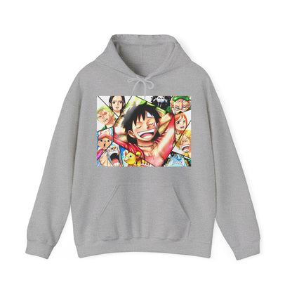 One Piece Monkey Ruffy Jimbei Nico Nami Unisex Heavy Blend Kapuzenpullover