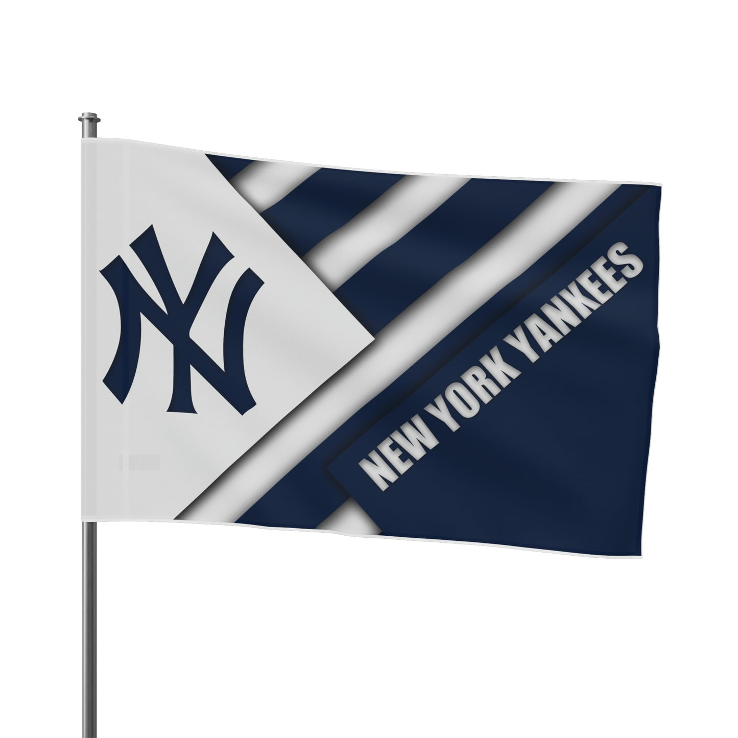 New York Yankees Baseball World Champions High Definition Print Flag MLB