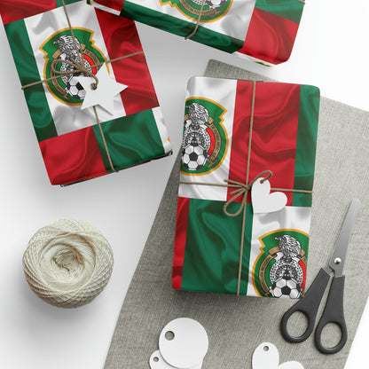 Mexiko Nationalmannschaft Futbol Flagge Geburtstagsgeschenk Geschenkpapier Fußball Fußball Urlaub