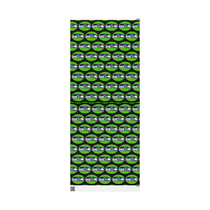 Seattle Seahawks NFL Football Birthday Gift Wrapping Paper Holiday