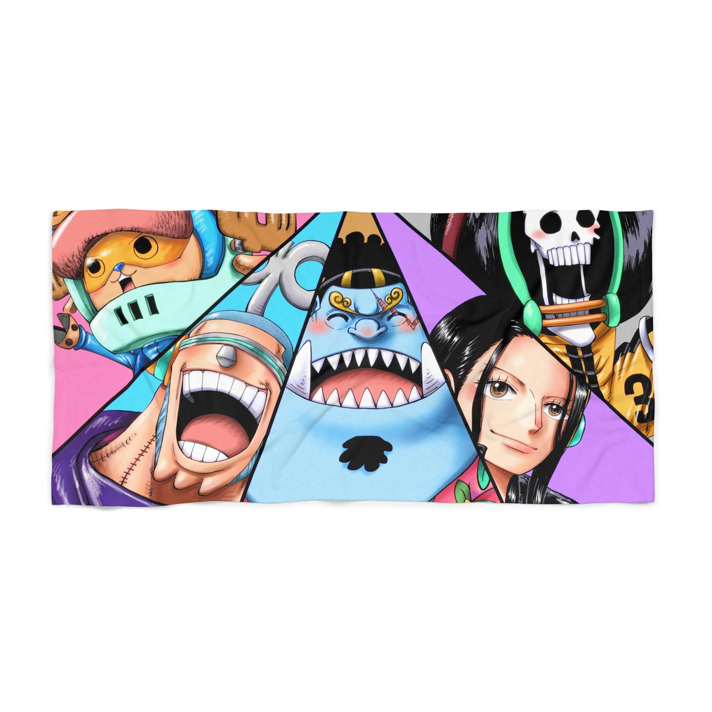 One Piece Anime Cartoon Pirat Jumbo Weiches Strandtuch New York