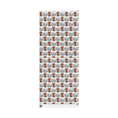 Dachshund in the city Weiner Dog Birthday Gift Present Holiday Wrapping Paper