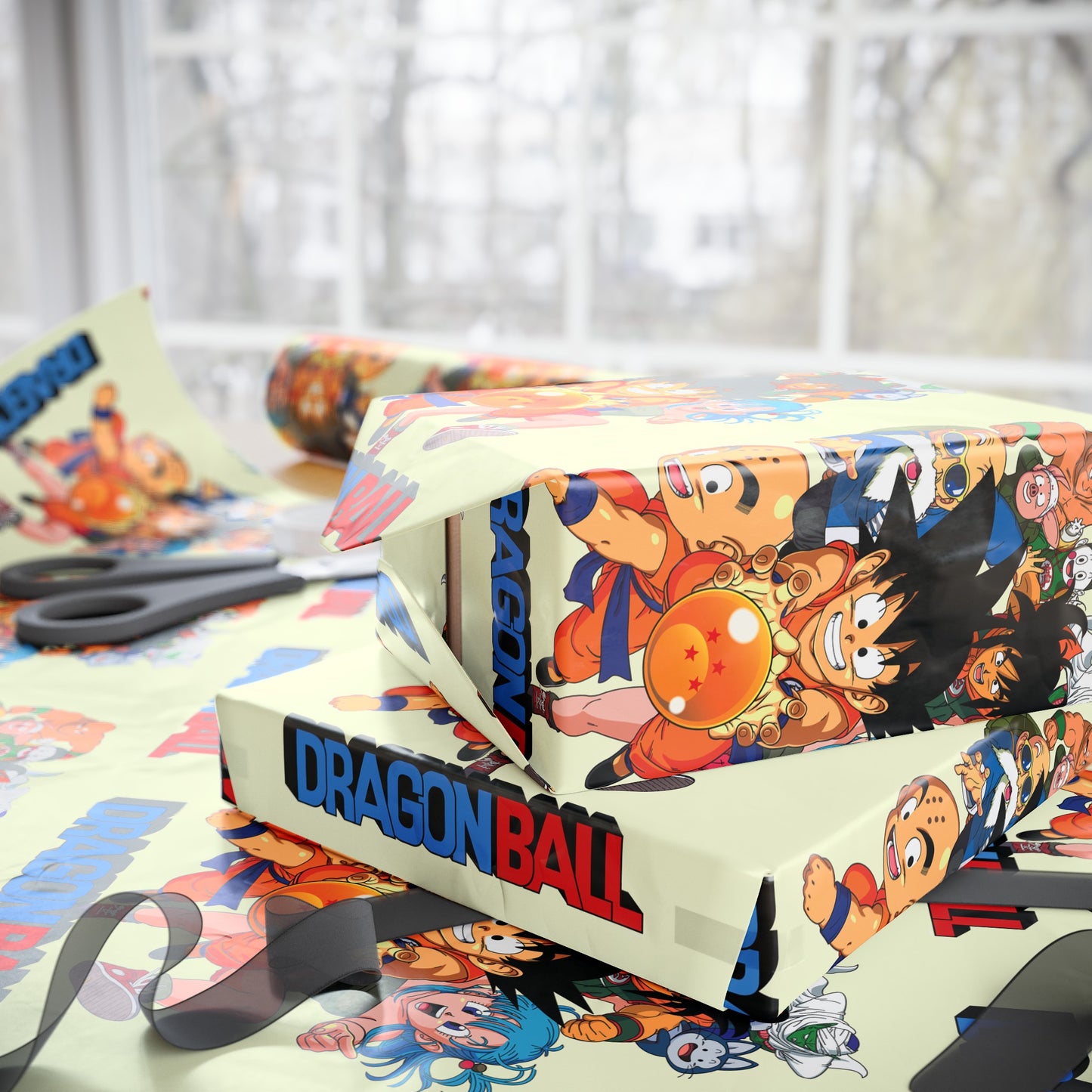 Dragon Ball Z DBZ Anime Manga Goku Cartoon Birthday Gift Wrapping Papers