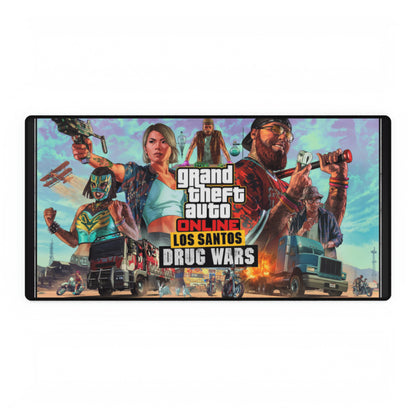 GTA 5 Online Los Santos Wars High Definition PC PS Video Game Desk Mat