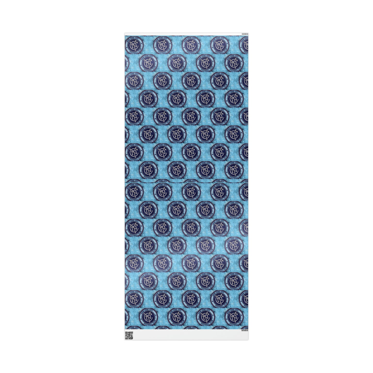 New York City FC MLS Birthday Gift Wrapping Paper Soccer Holiday