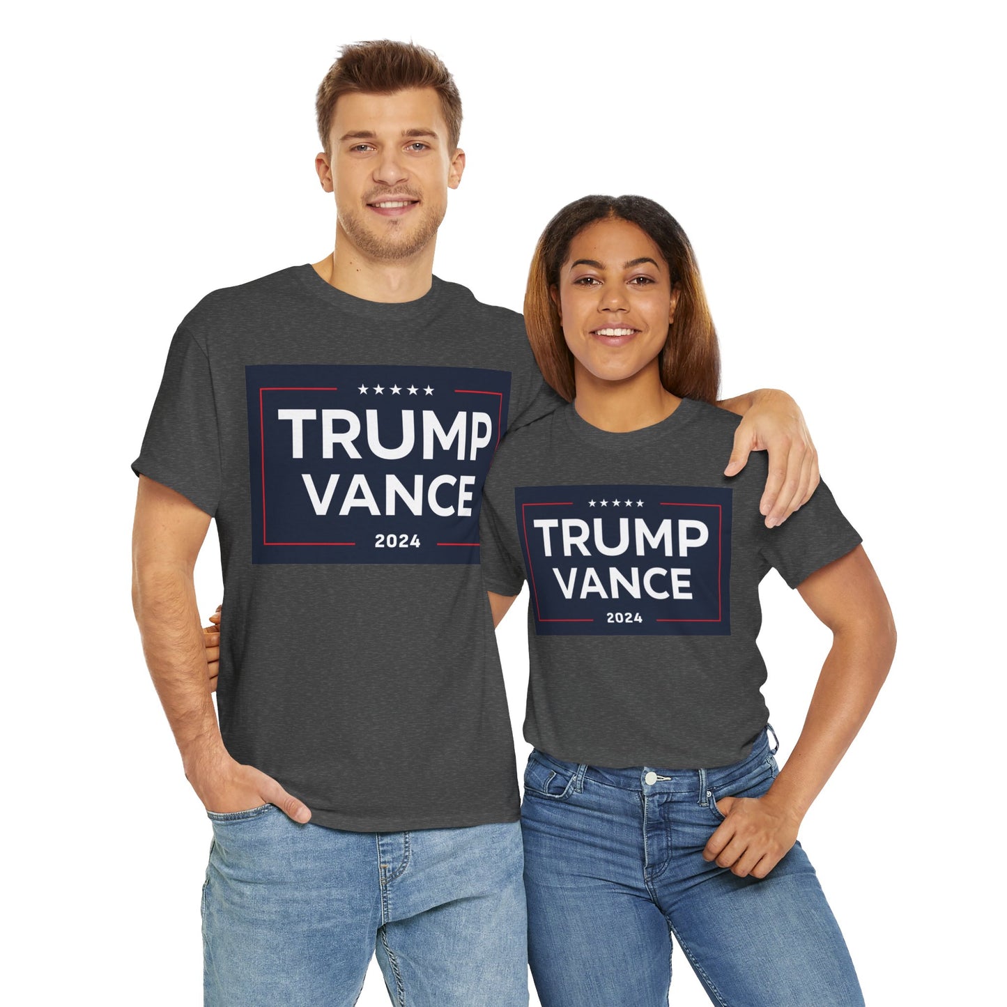 Trump Vance 24 MAGA Unisex Heavy Cotton Tee