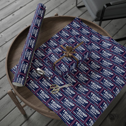 Trump Take America Back Christmas Wrapping gift Paper