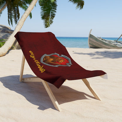 Gryffindor Hogwarts House Potter Jumbo Soft Beach Towel