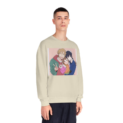 Buddy Daddies Anime Cartoon Unisex NuBlend® Crewneck Sweatshirt